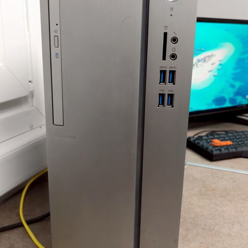 Lenovo IdeaCentre 510-15IKL desktop PC used, office tasks and internet