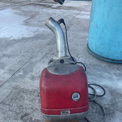 Pellet burner for boiler installation