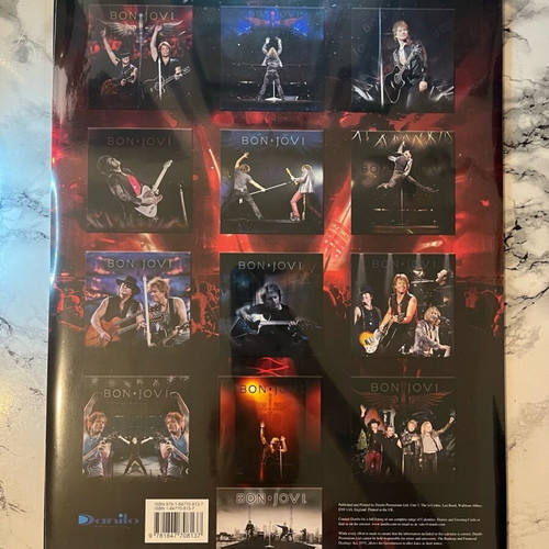 Bon Jovi 2011 Official A3 Calendar new