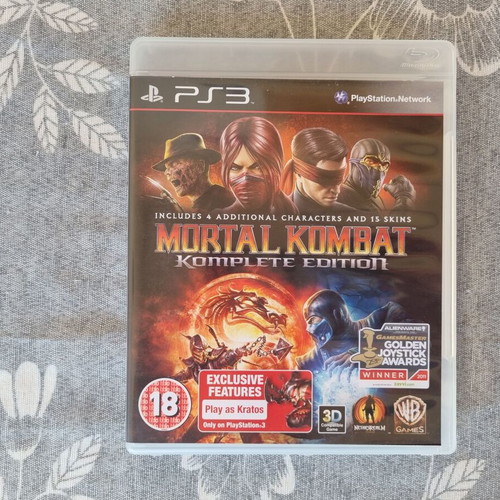 Mortal Kombat Komplete Edition PS3 like new fighting game