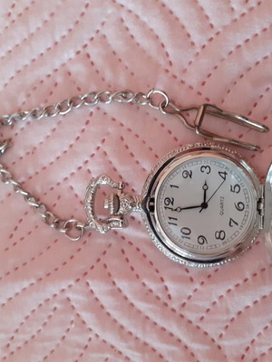 Pocket watch, silver, men's