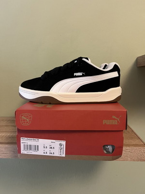 Puma sneakers new size 38.5 black and white