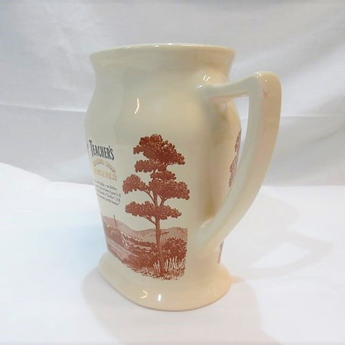 Promotional porcelain jug Teacher's Highland Cream Scotch Whisky in very good condition
