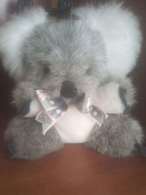 Plush koala used with bow Australia