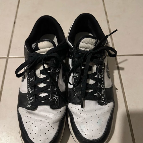 Nike Dunk sneakers used, size 44.5, black