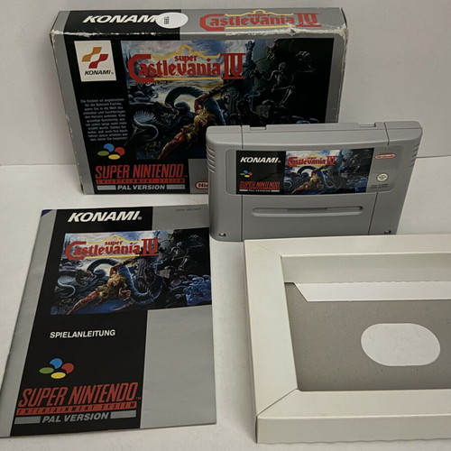 Super Castlevania IV Super Nintendo game used, PAL German edition