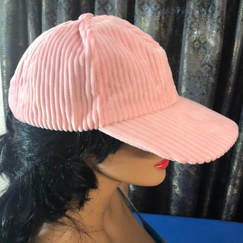 Pink hat like new, sizes M and L, 57 cm