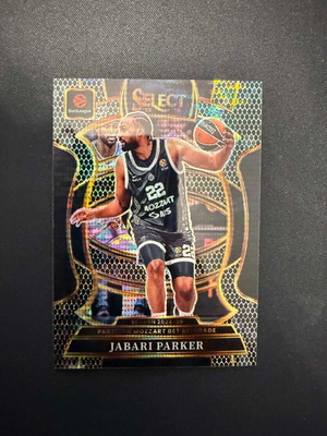 2025-26 Panini Select Euroleague Jabari Parker Concourse Snake Skin 1/1 card