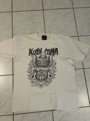Streetwear Kush Coma Graphic T-Shirt XL used, white