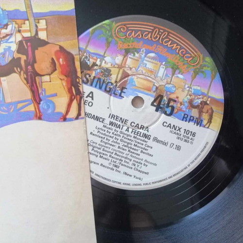 Irene Cara Flashdance... What A Feeling (Remix) vinyl used