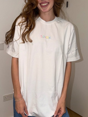 ASOS white t-shirt like new, sizes S and M