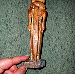  Αγαλματίδιο που παριστάνει τον θεό Άνουβι - χειροποίητο, λίθινο