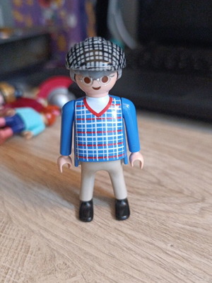 Playmobil figure chubby man like new