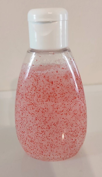 Exfoliating foam bath with red jojoba granules 100ml