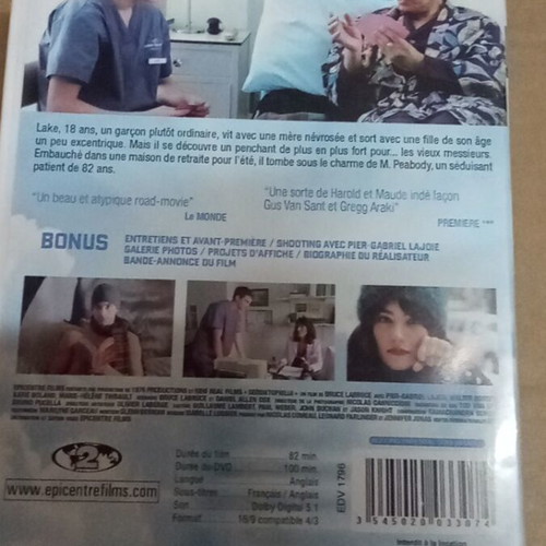 Gerontophilia DVD like new with English subtitles