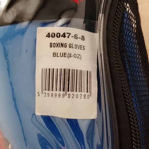 Boxing gloves and elastic wrist wraps like new