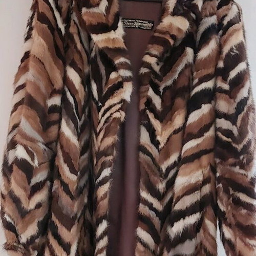 Mink fur like new, excellent quality, size L