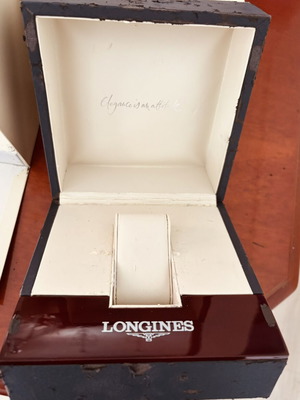 Θήκη ρολογιού Longines, αυθεντική μεταχειρισμένη