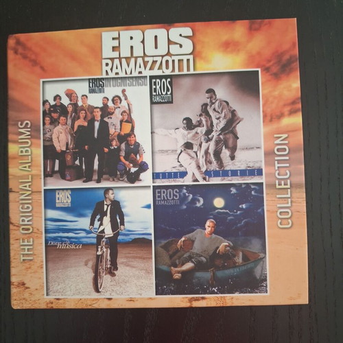 Eros Ramazzotti quadruple CD used, original albums collection