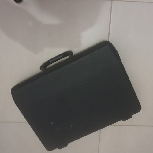 Samsonite Briefcase used, hard-shell 47x37x11 cm, black