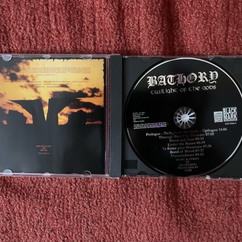 Bathory Twilight Of The Gods CD like new, metal