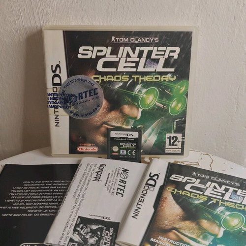 Splinter Cell Chaos Theory Nintendo DS like new
