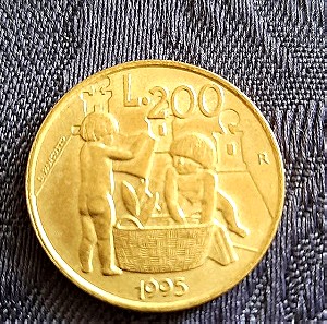 200 Λίρες San Marino του 1995