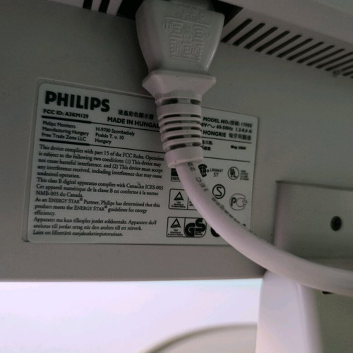 Philips computer monitor used