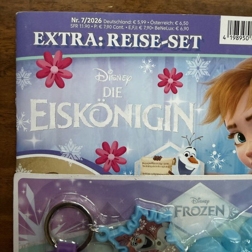 Disney Frozen Magazine German Edition New Issue 7 2026