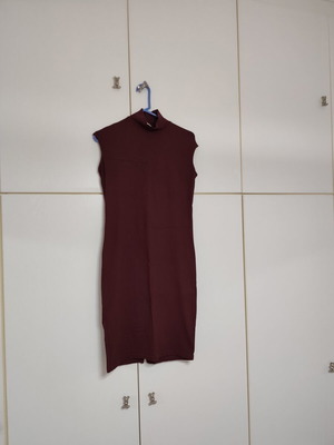 Celestino sleeveless dress, burgundy, size Large