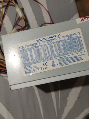 Linkworld LPK19-35 computer power supply 500W used