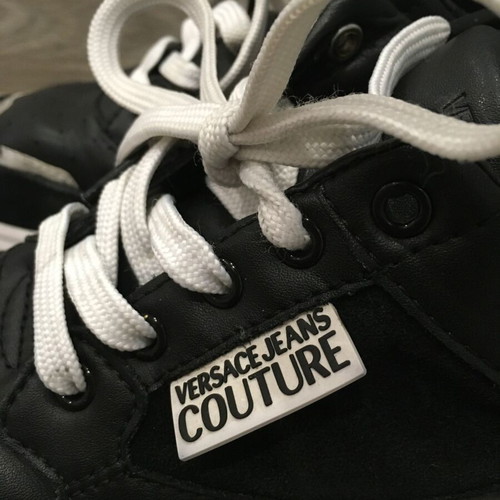 Versace Jeans Couture women's sneakers size 38, used, black
