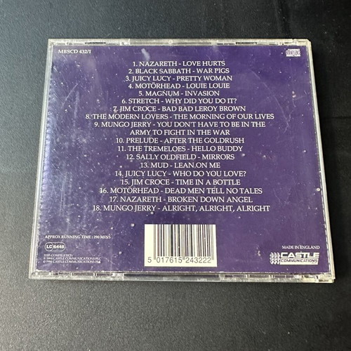 Back to the 70’s Various Artists CD