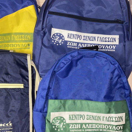 School bag set like new, 3 backpacks and 1 shoulder bag