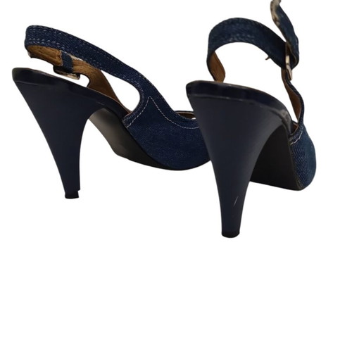 Women’s denim pumps like new, size 39 Dexim
