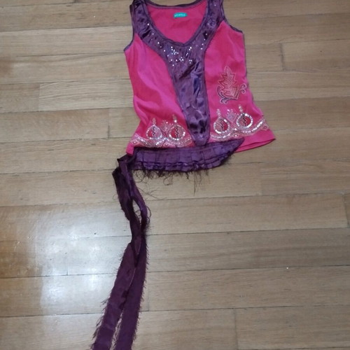 Echoo vintage boho blouse size S, like new