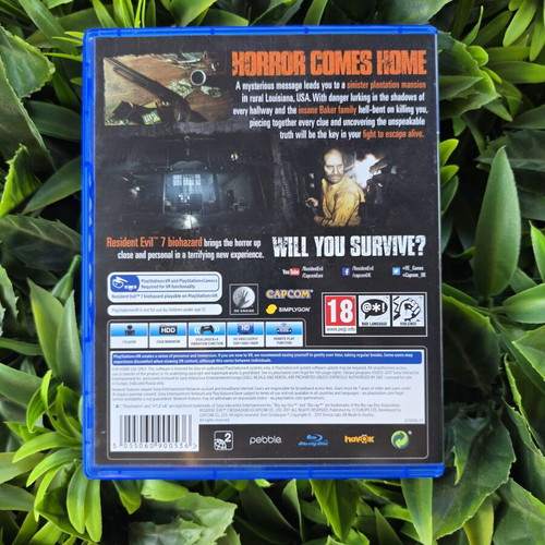Resident Evil 7 Biohazard PS4 game, VR compatible