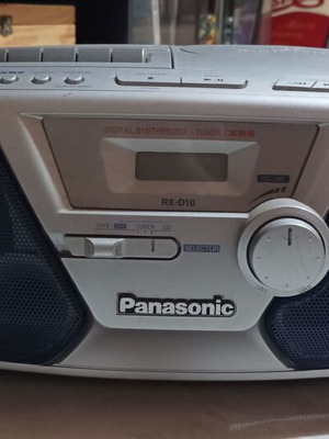 Panasonic RX-D10 radio cassette player CD player like new
