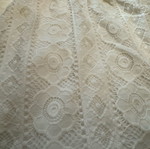 White dress with embroidery Aeropostale size M like new, short