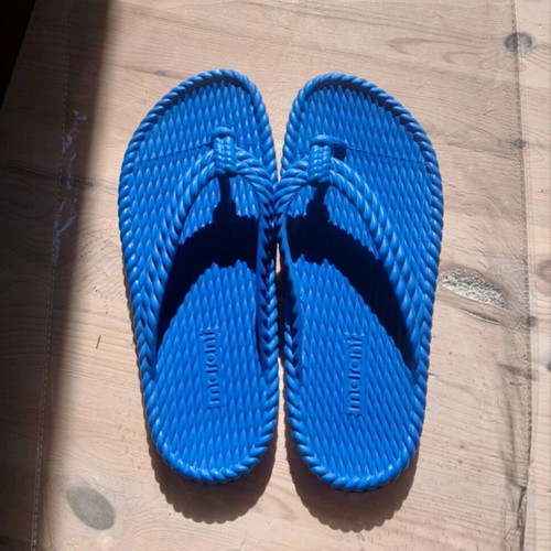 Isabel Marant flip flops like new, size 41-42, blue