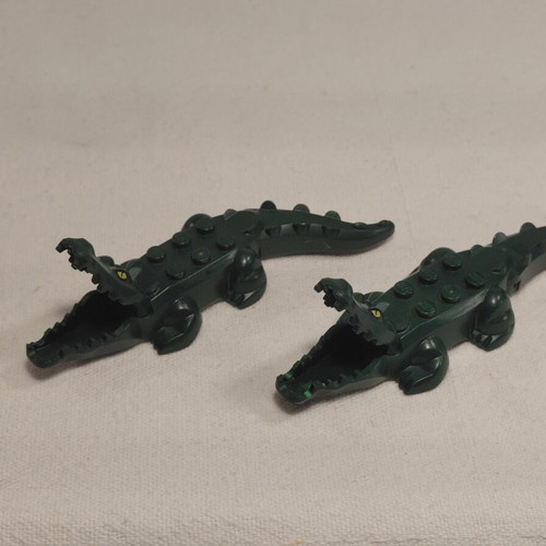Lego crocodiles, set of 2