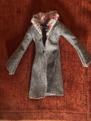 Vintage Barbie coat authentic like new
