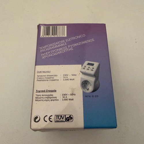 Electronic adjustable timer new