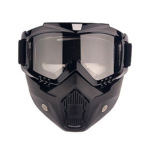 Μασκα Προστασιας Μηχανης Μοτοσικλετας Με Φιλτρο Προστασιας UV400