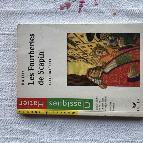 Moliere Les Fourberies de Scapin used book in French