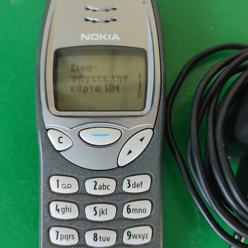 Nokia 3210 grey/silver vintage phone used