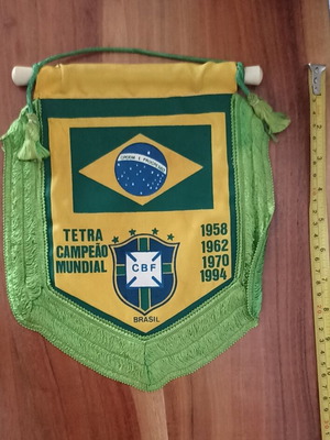 Brazil National Team Banner like new, authentic