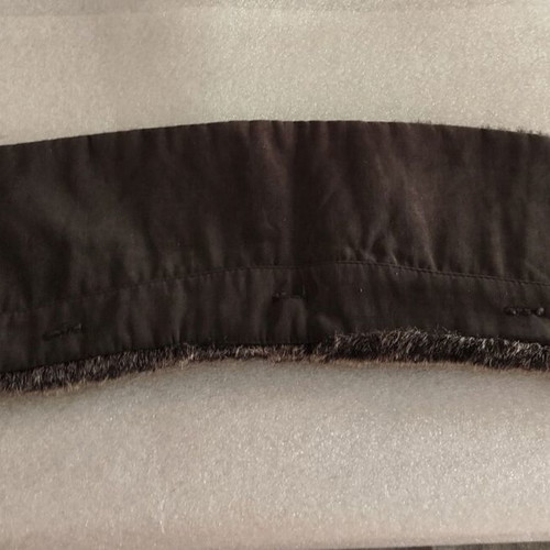 Synthetic fur collar for jacket like new