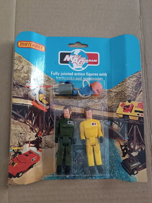 Matchbox Mobile Action Command MAC figures new