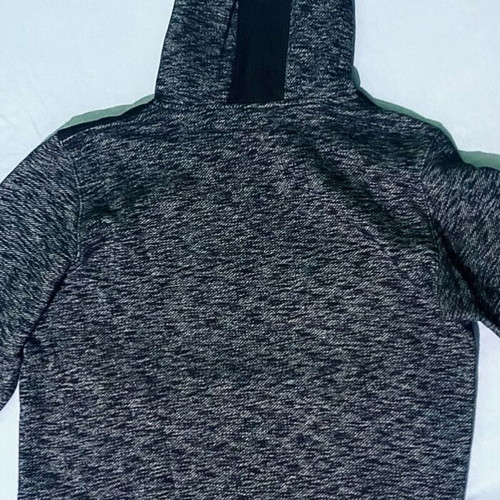 Adidas hoodie like new, size L, black and gray
